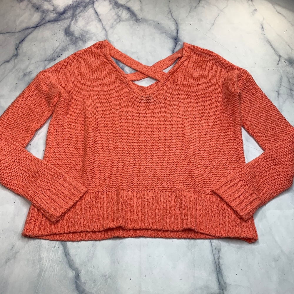 Urban Outfitters Sparkle & Fade Cross Back Sweater - Picture 6 of 8